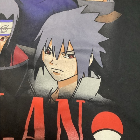 Naruto Shippuden Ombre Uchiha Clan Collage T-Shirt - Picture 6 of 8